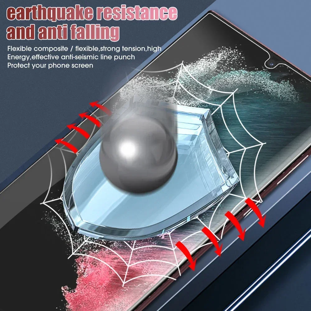 S24Ultra  Hydrogel Film For Samsung Galaxy S24 Plus Ultra HD Full Coverage Clear Soft Screen Protector For Galaxy S24 Not Glass