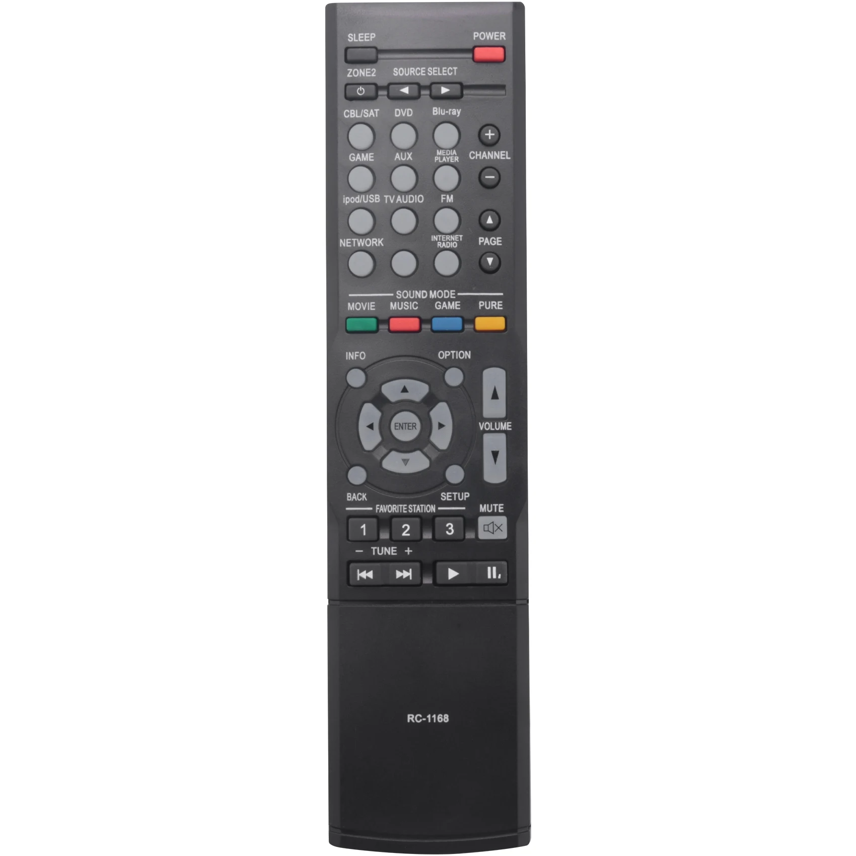 Replacement Remote Control For Denon Rc-1189 Rc-1196 Rc-1193 Rc-1192 Avr-S700W Av Receiver