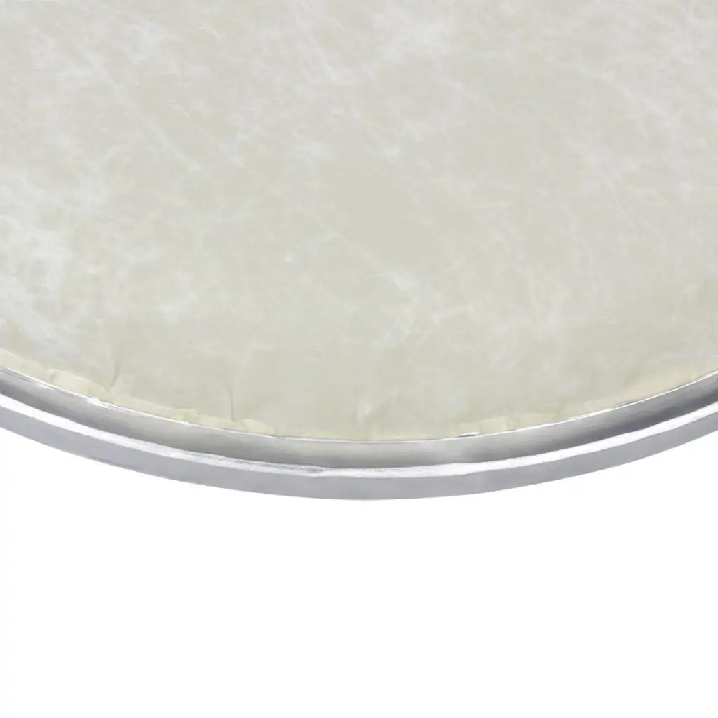 10 Inch Drumhead Drum Head for Conga Djembe Heads Synthetic Leather Beige