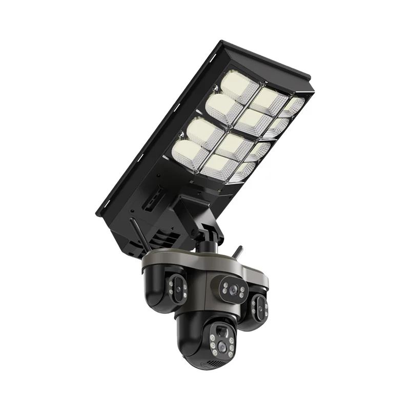 Hot A07 12MP 4G Waterproof Security System Solar Power Camera Outside Street Solar Light with Camera for Outdoor