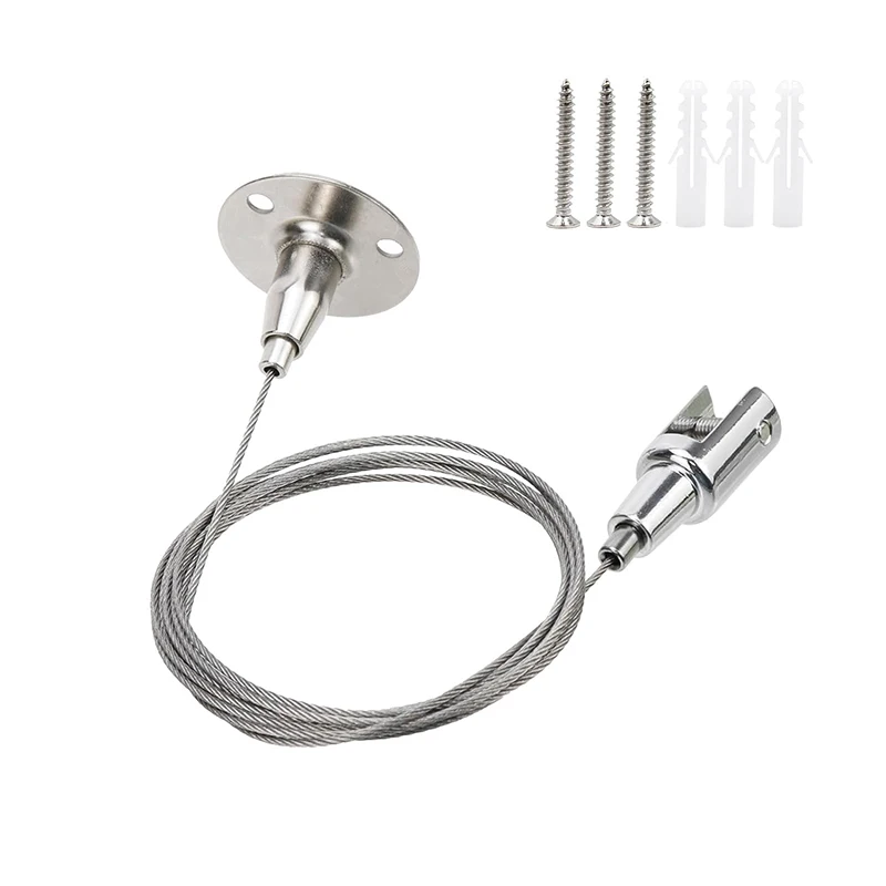 Stainless Steel Picture Hanging Wire, Adjustable, for Hanging Heavy Duty Cable Kit, weight capacity 30/45/60KG