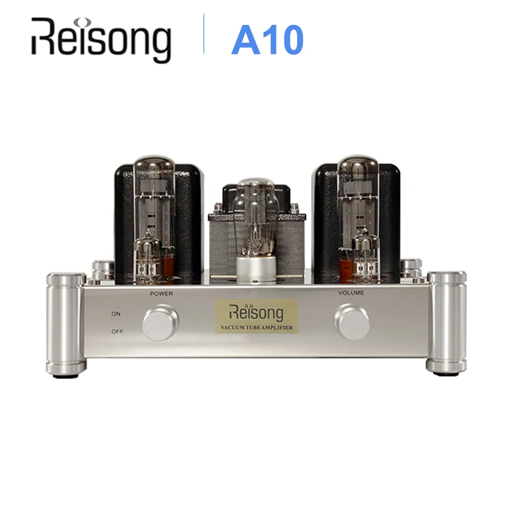 Reisong Boyuu A10 Tube Amplifier EL34 Lamp AMP 2*12W Pure Class A HIFI Tube Audio Preamplifier