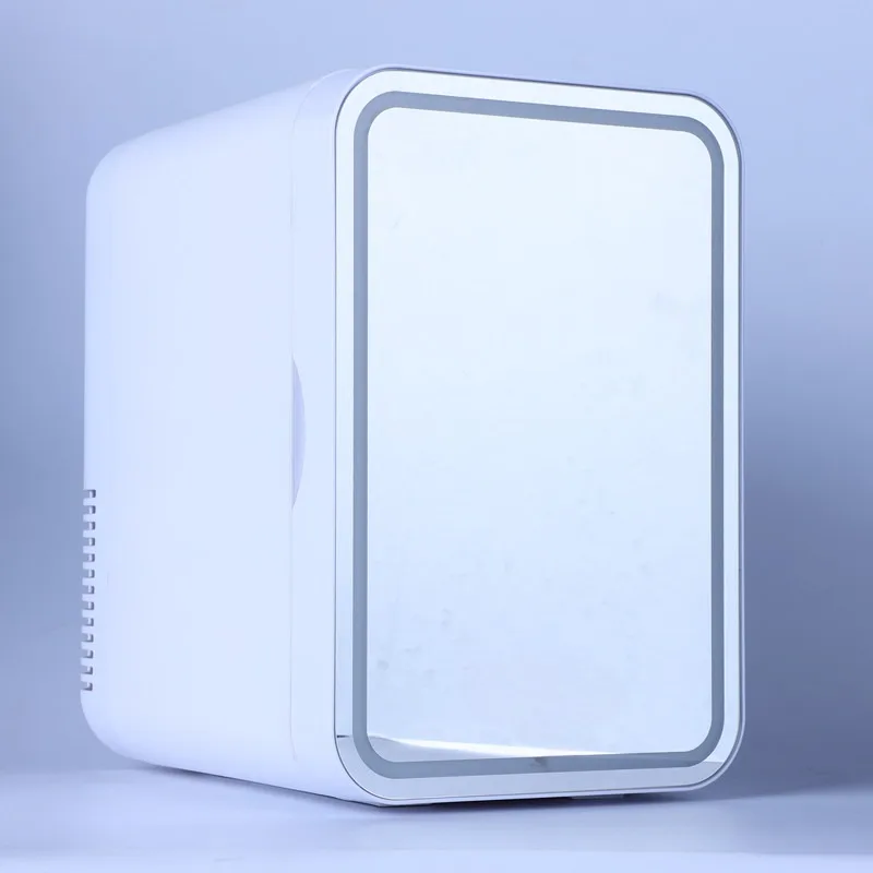 Beauty refrigerator 8L mirror cooling heating cosmetics skincare product mini refrigerator