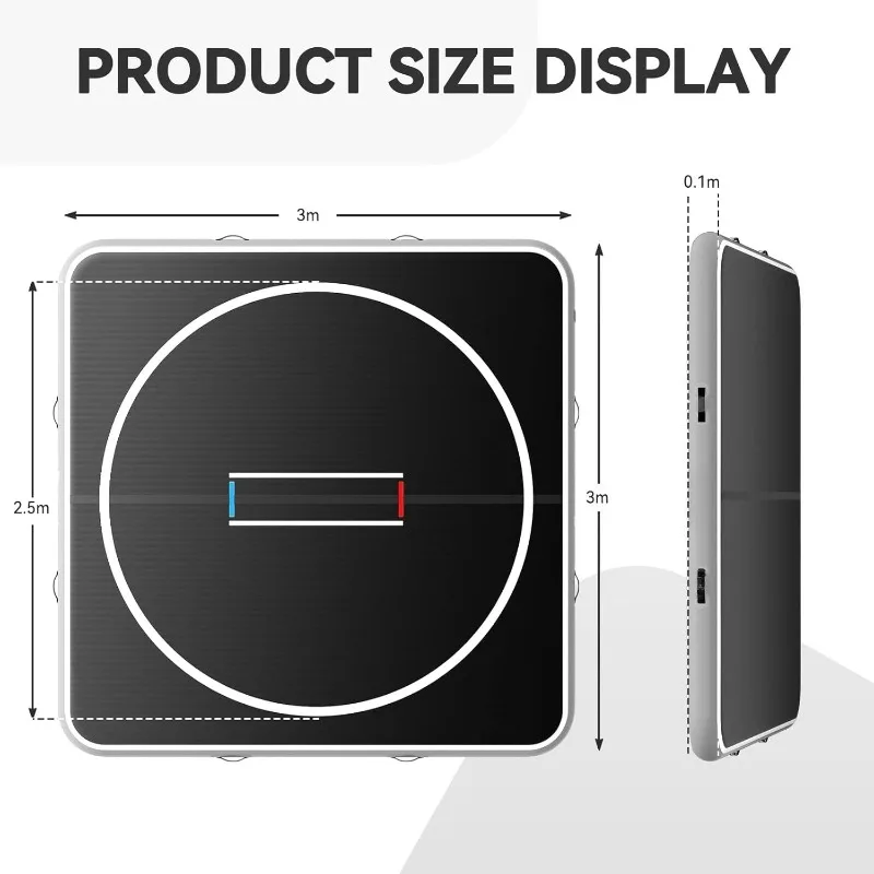 Custom Sizes PVC Inflatable Wrestling Mat BJJ MMA Judo Boxing Unisex Sport Mat Somersault Air Cushion, Wrestling Training Mat view 4