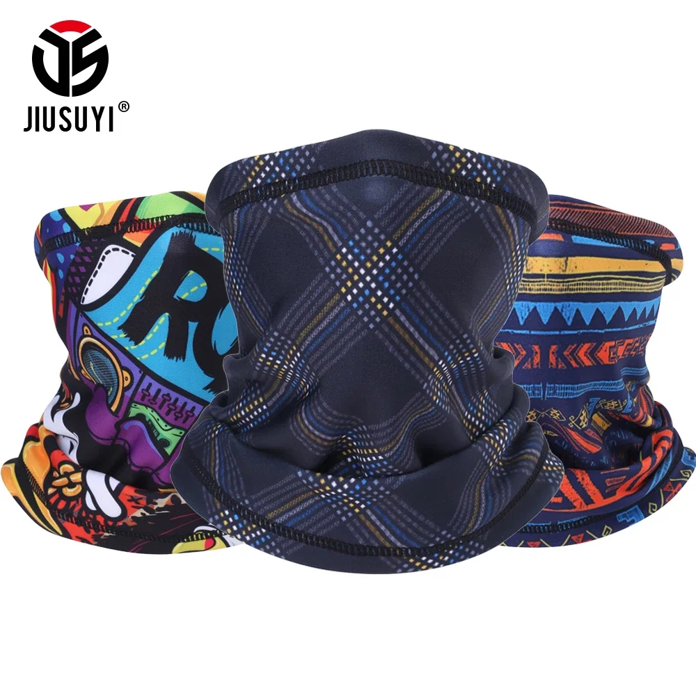 Cold Winter Mask Scarf Tube Neck Gaiter Fleece Warmer Ear Cover Face Head Bandana Clown Soft Wrap Headband Men Women Snowboard