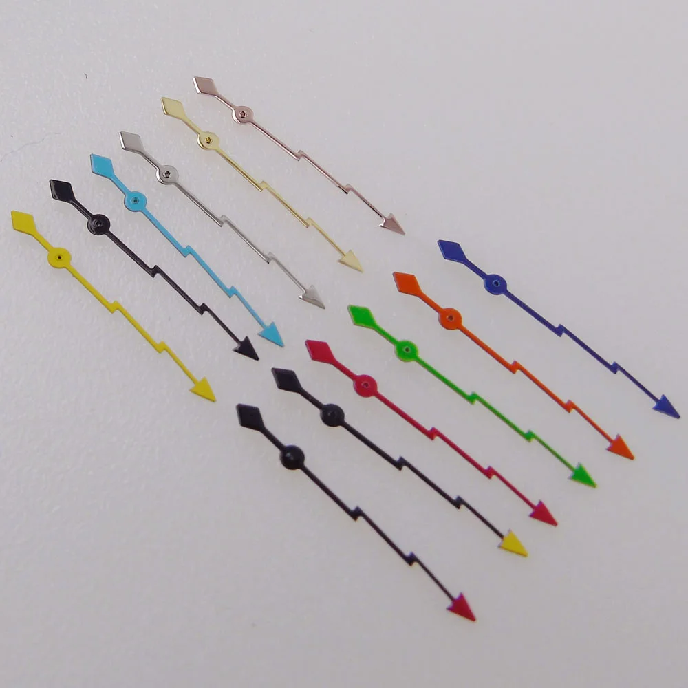 ساعة متعددة الألوان ثانية تناسب اليد NH35A NH36A 7s26 7s36 7s35 6r15 6309 7002 7009 أحمر أصفر فضي أجزاء ساعة ذهبية وردية