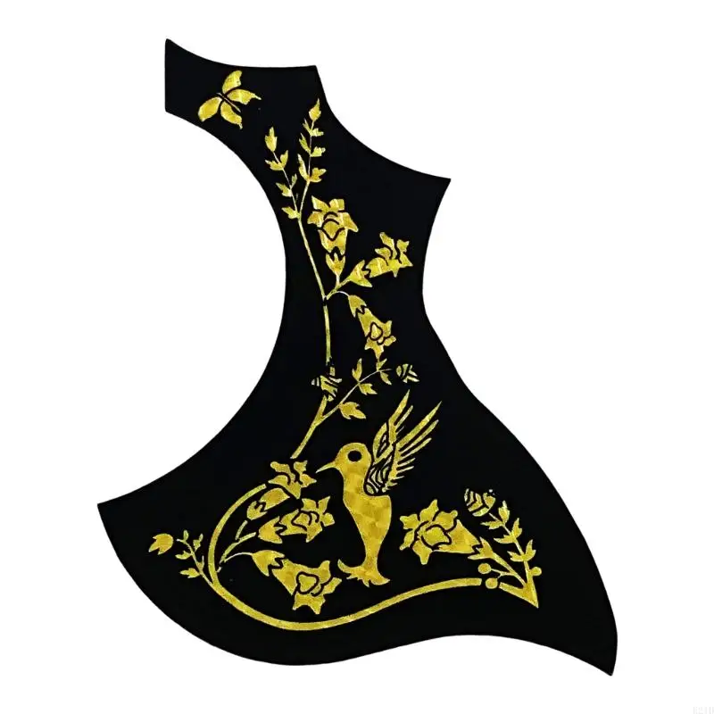   Electric Guitar Shielding Electric Guitar Pickguard Scratch Plate Instrument Accessory PVC Texture Suitable for Guitar