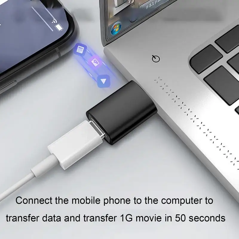 Высокоскоростной Переходник с USB Type C «мама» на USB 3,0 «папа»