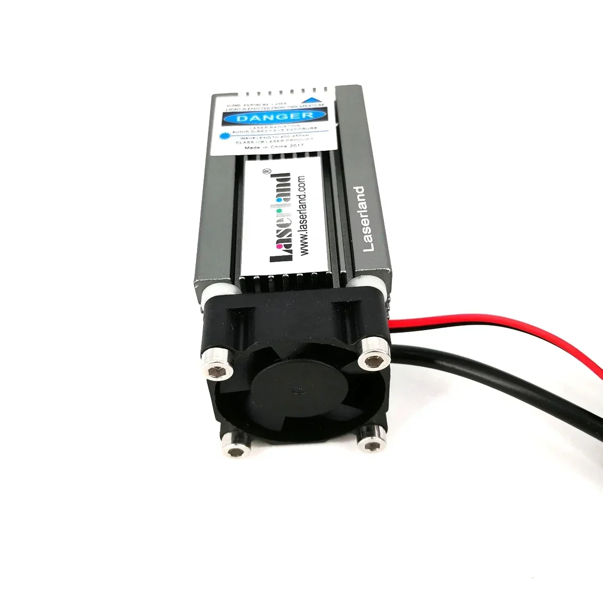 Focusable 1W 445nm Blauwe Laser Diode Module Met Ventilator Apapter