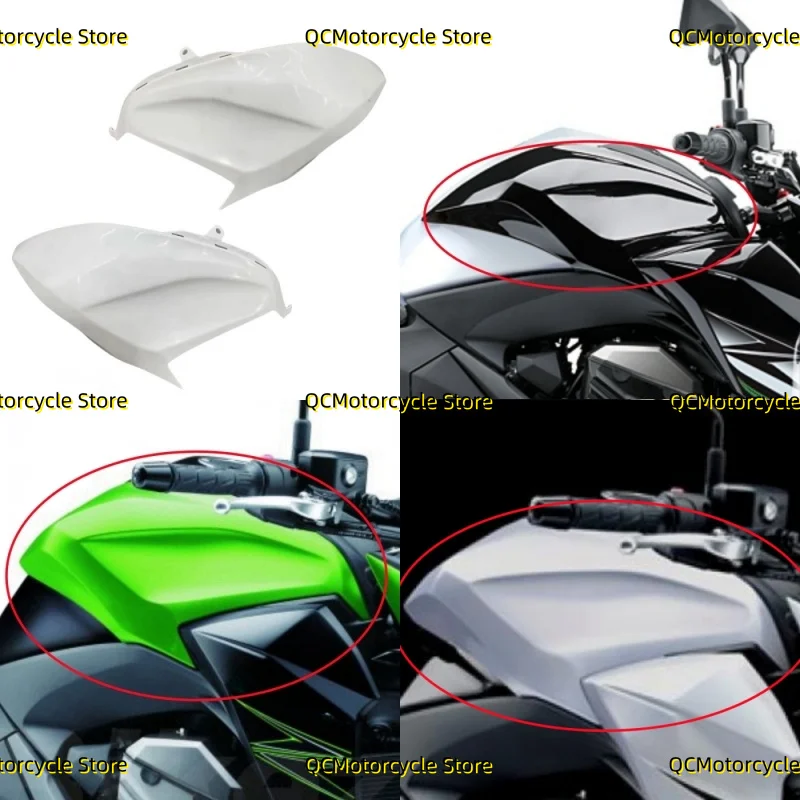 Motorcycle Gas Fuel Tank Front Cover Fairing Front Half Shield Shell Fit For Kawasaki Z800 Z 800 2013 2014 2015 2016-2017