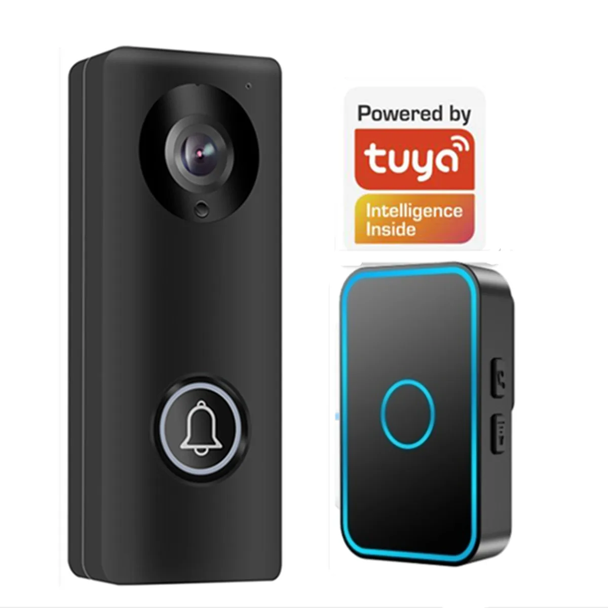 

New Arrival 2MP 1080P Tuya Wireless WIFI IP Doorbell Intercom Support POE Video Door Phone Visual DoorViewer Camera With Chime