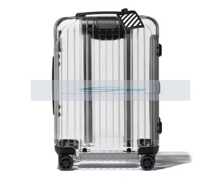 Ultra light and fully transparent 24 suitcase travel universal wheel 20 board chassis female 22 trolley case 26 inch zipper