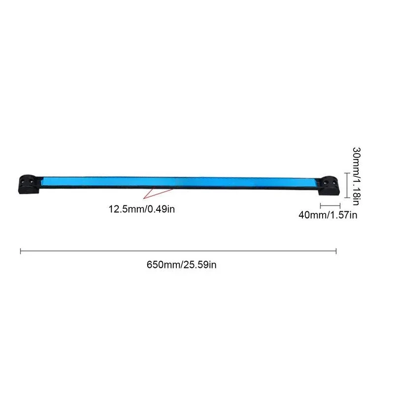 Magnetic Tool Holder Heavy-duty Magnet Tool Bar Strip Rack Space-Saving & Strong Metal Organizer Storage Rack for Knife Wrench