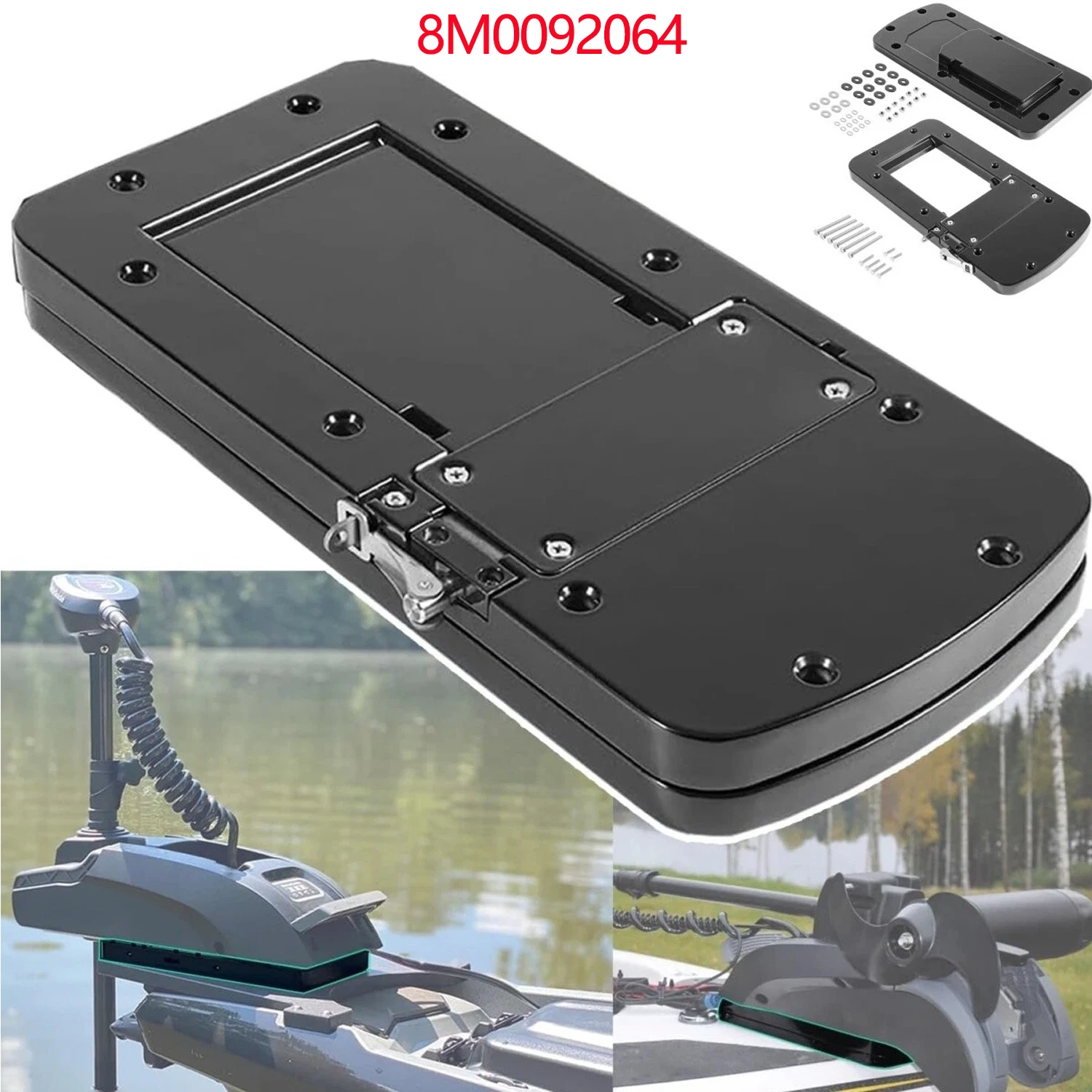 8M0092064 Quick Release Mounting Bracket Kit Fits for MotorGuide Xi3 Xi5 Trolling Motors Xi Series Quick Release Bracket