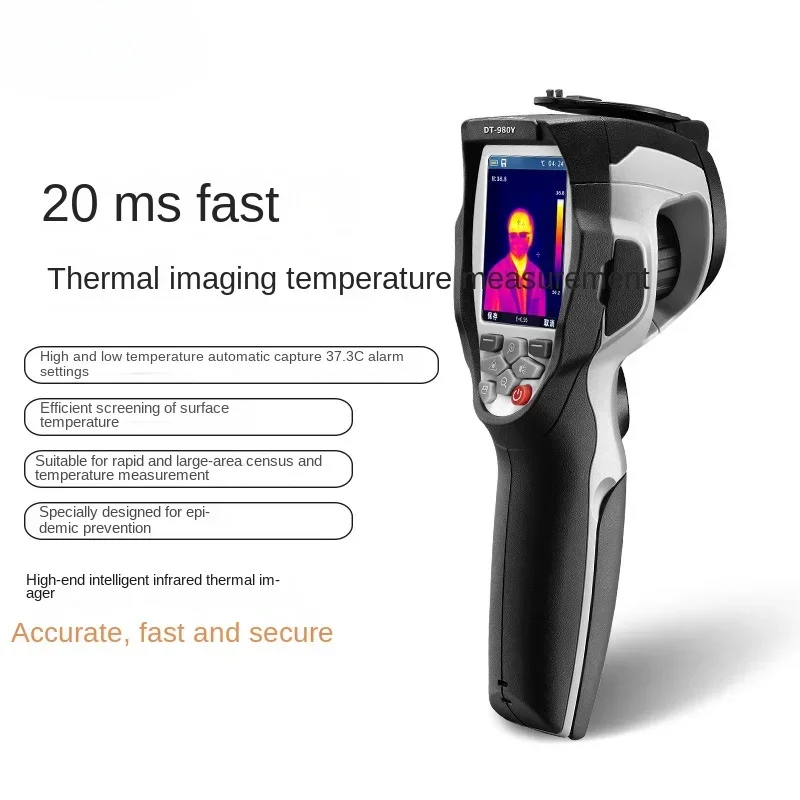 Sensitive DT-970Y/980Y Dual Mode Infrared Thermal Imager Non-contact Thermometer Surface Temperature Rapid Screening Thermal Ima