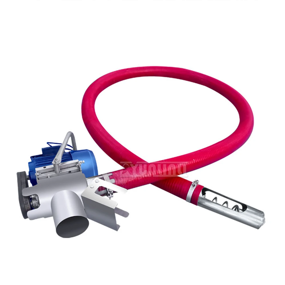 Фермерский грузовик, большая всасывающая машина для зерна, шланг для пшеницы, кукурузы, шнек, винтовой конвейер, машина для подачи