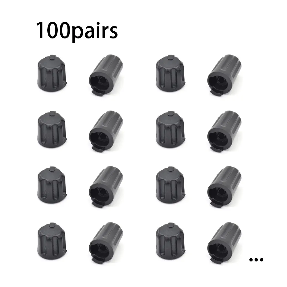 

100Pairs Walkie Talkie Volume+Channel Knob Button Cap for Motorola RMU2080 RMV2080 RMU2080D RDU4100 RDU4160D XT400 XT420 XT460