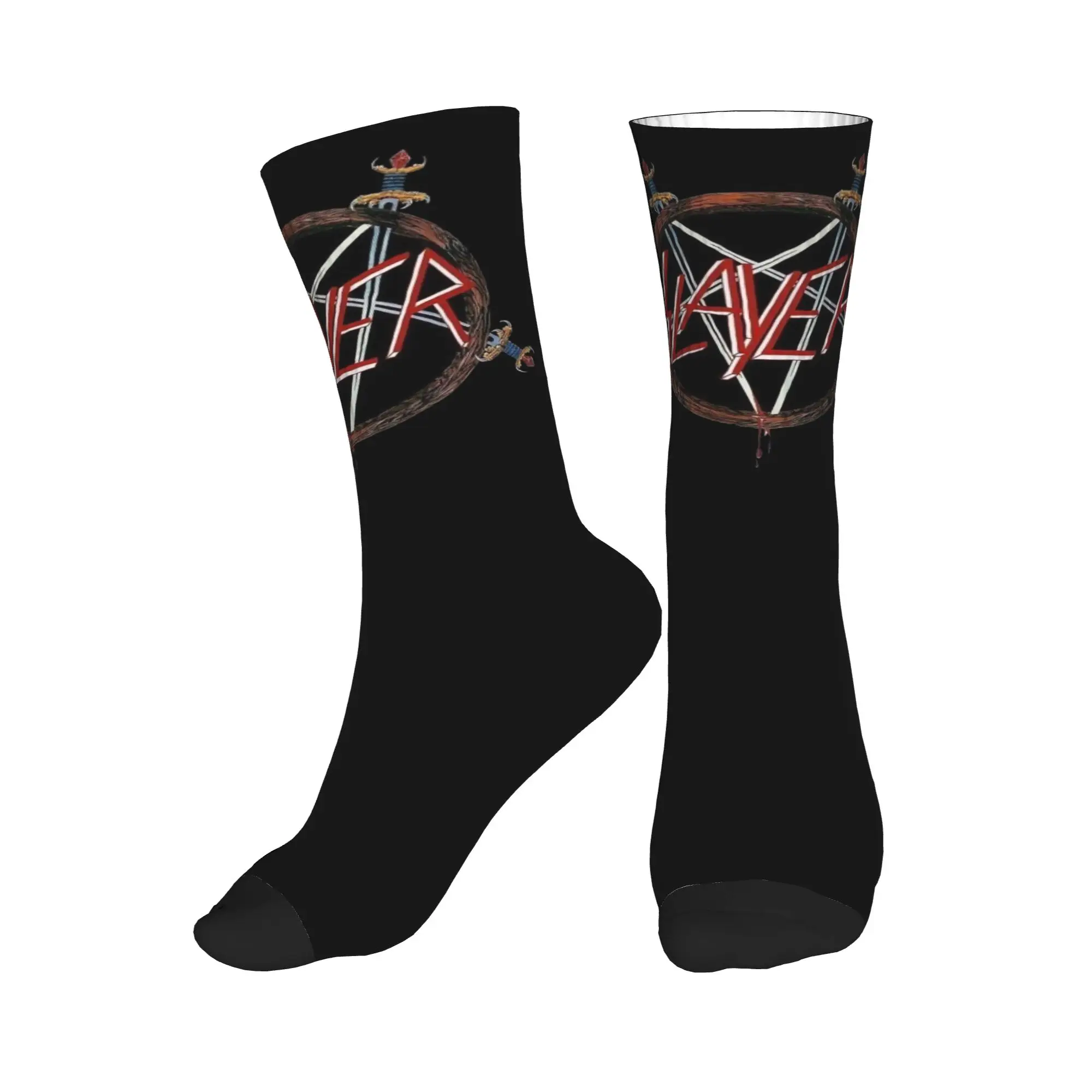 

Спортивные носки All Seasons Slayers с логотипом, средней длины, влагопоглощающие, модные, для мужчин и женщин