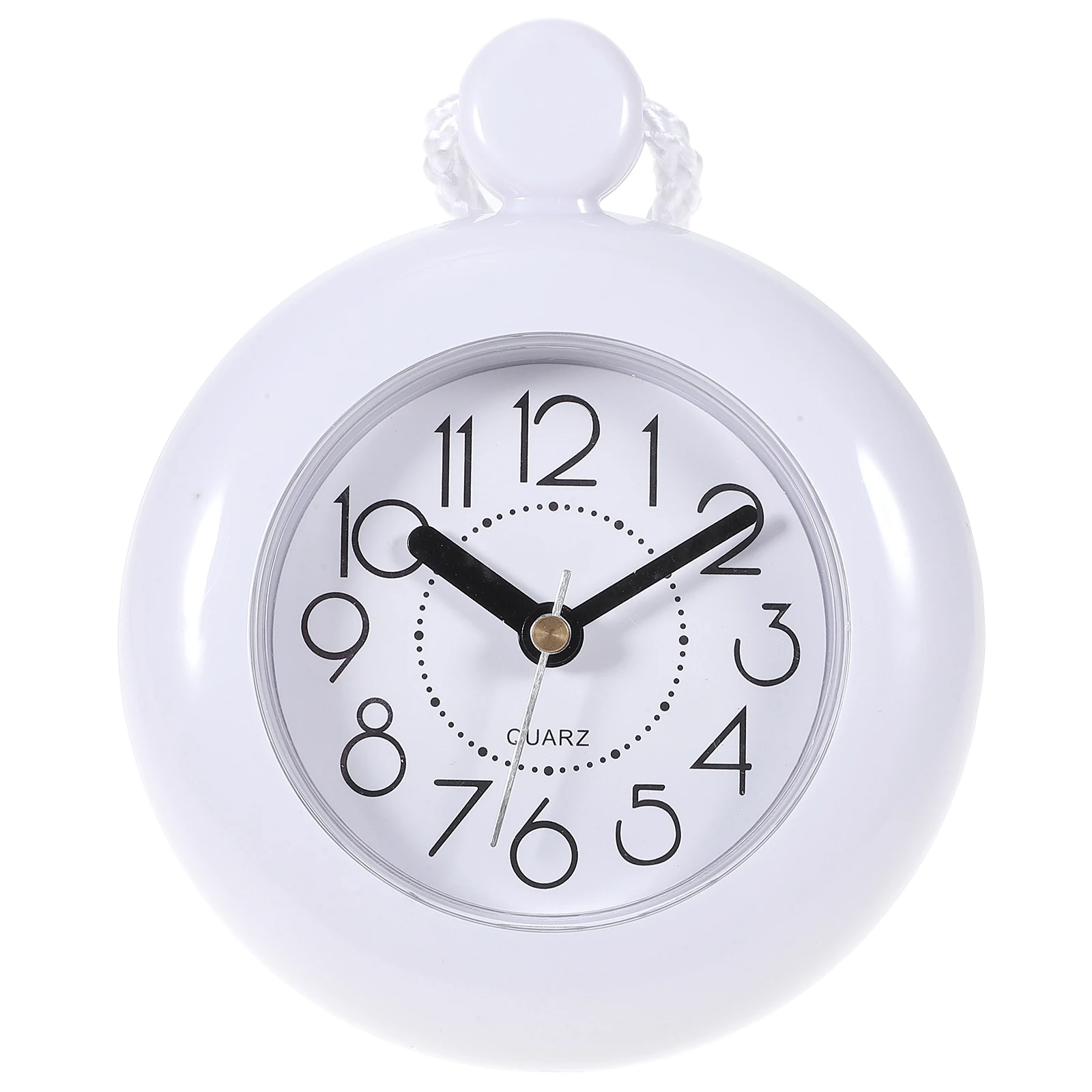 

Bathroom Wall Mute Clock Hanging Design Modern Light Bathroom Wall Hanging Clock Materials Gift New House Space Saving