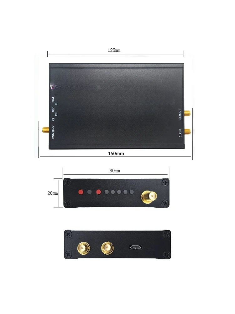 1Mhz-6GHz Software Defined Radio SDR Communication Experimental Platform