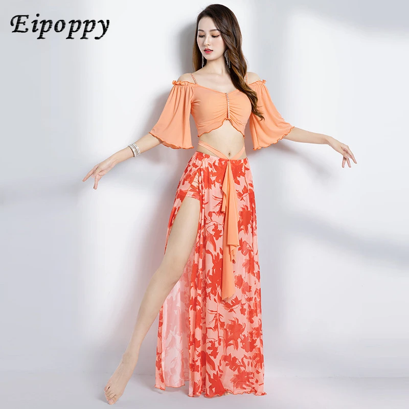 فستان مثير للرقص الشرقي للنساء ، ملابس تمارين شرقية عصرية ، بدلة زي