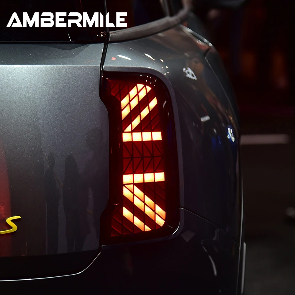 Headlight Film for Mini Cooper Countryman U25 2024 2025 Smoked Clear Front Tail Rear Lamp TPU Sticker Anti-scratch Protection