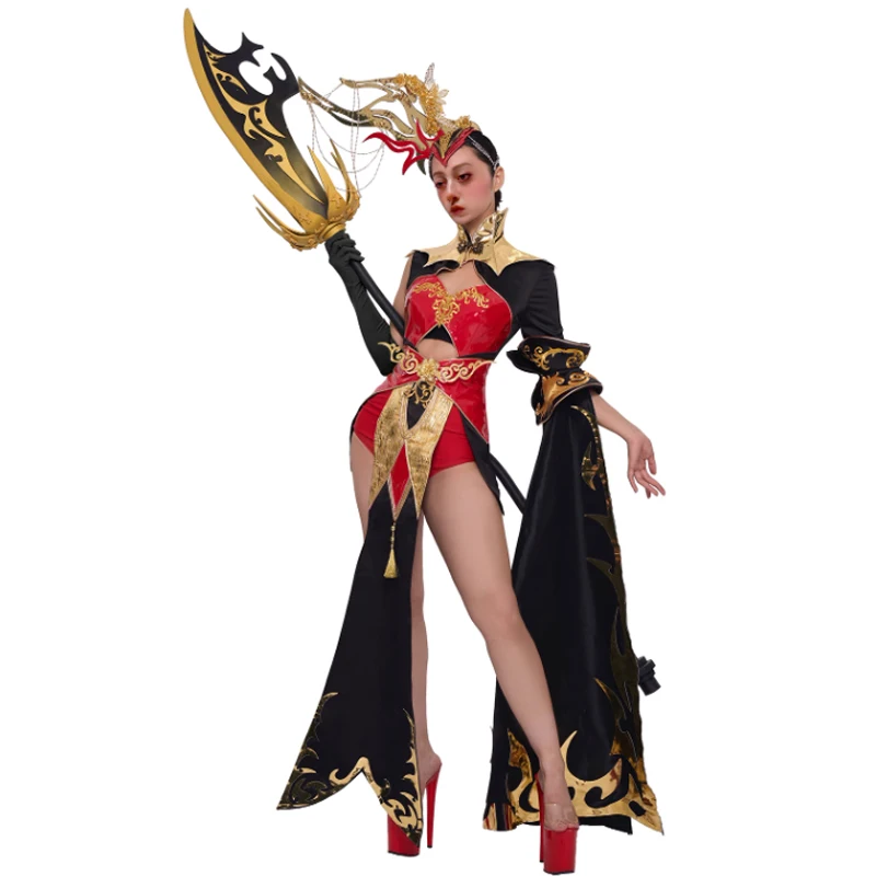 جديد النمط الصيني الجاز الرقص زي راقصة أداء المرحلة الزي مهرجان الملابس ملهى ليلي بار Gogo Dancewear yj840