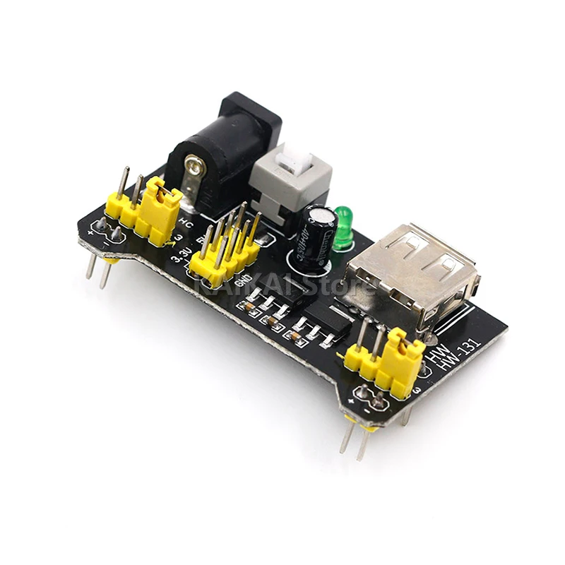 MB102 Breadboard Power Supply Module /MB102 white Breadboard Dedicated Power Module 2-way 3.3V 5V MB-102 Solderless Bread Board