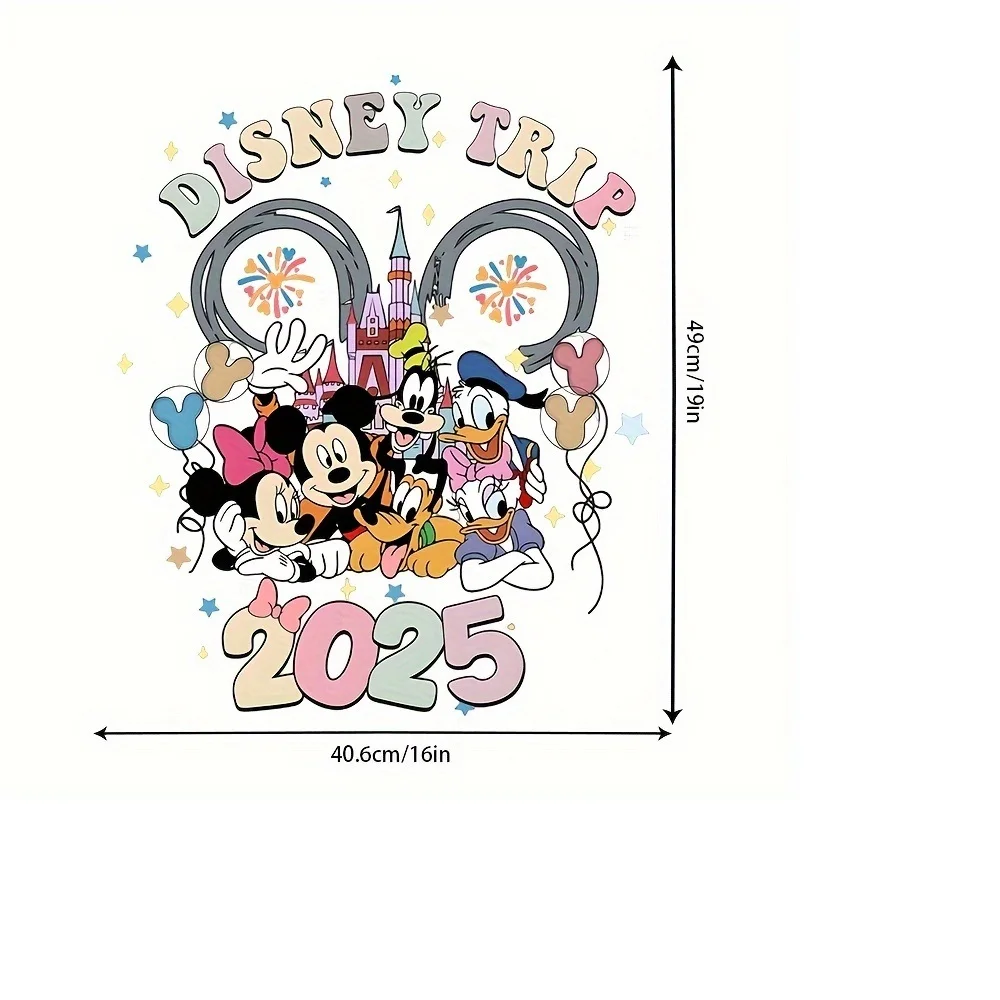 1 ملصق حائط ديزني - تصميم ميكي ماوس، ميني ماوس، جوفي وبلوتو للمغامرة، مثالي لتزيين المنزل أو المطبخ أو الحفلات #3