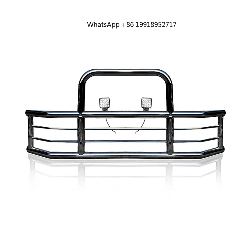 Parachoques con Protección para Ciervos y Luces LED para Camiones Freightliner Cascadia JJ590, Estilo Americano, Nuevo y en Oferta