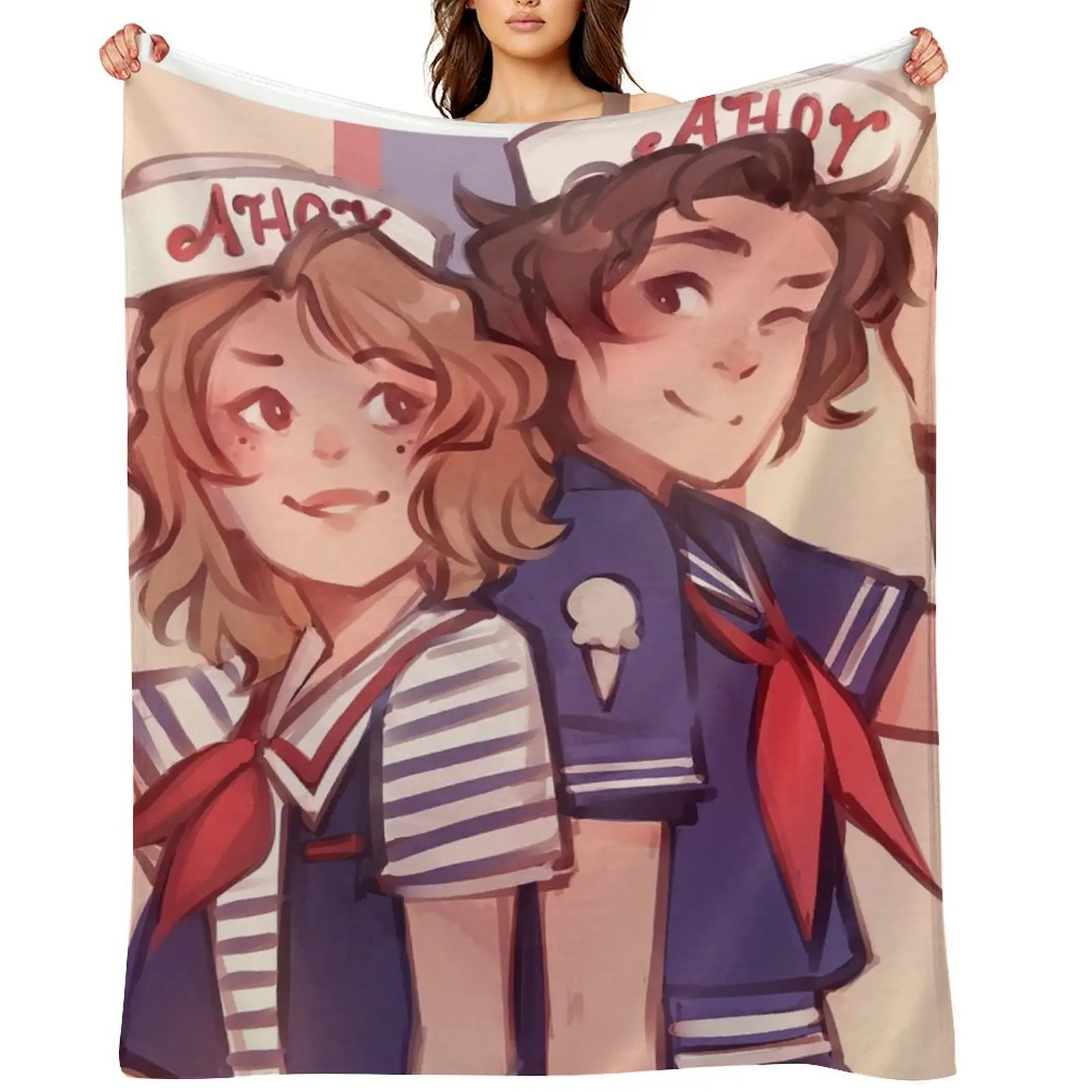 المجارف أهوي رمي بطانية أنيمي الأربعاء نزهة خمر البطانيات