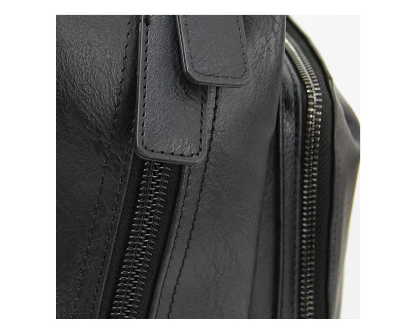 Luxuriöse Herren-Rucksäcke, geräumige Rucksäcke für Herren, Business- und Freizeit-Laptop-Taschen, Rucksack aus weichem Leder, Herren-Schulrucksack für Studenten. – Detail 10
