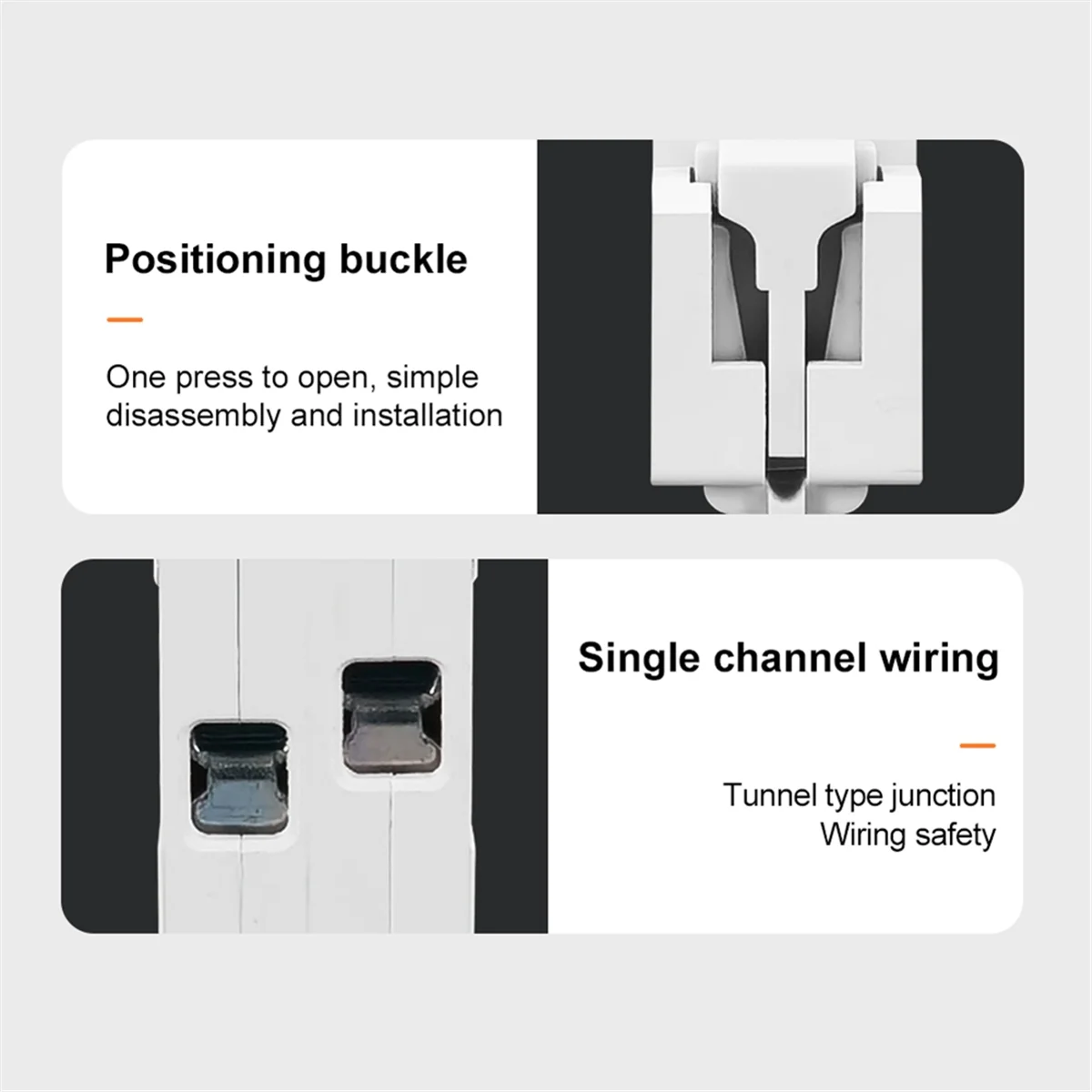 ABJS 63A 1P + N WIFI умный переключатель счетчик энергии таймер реле MCB TUYA защита от напряжения и тока, измерение TOB9-63M