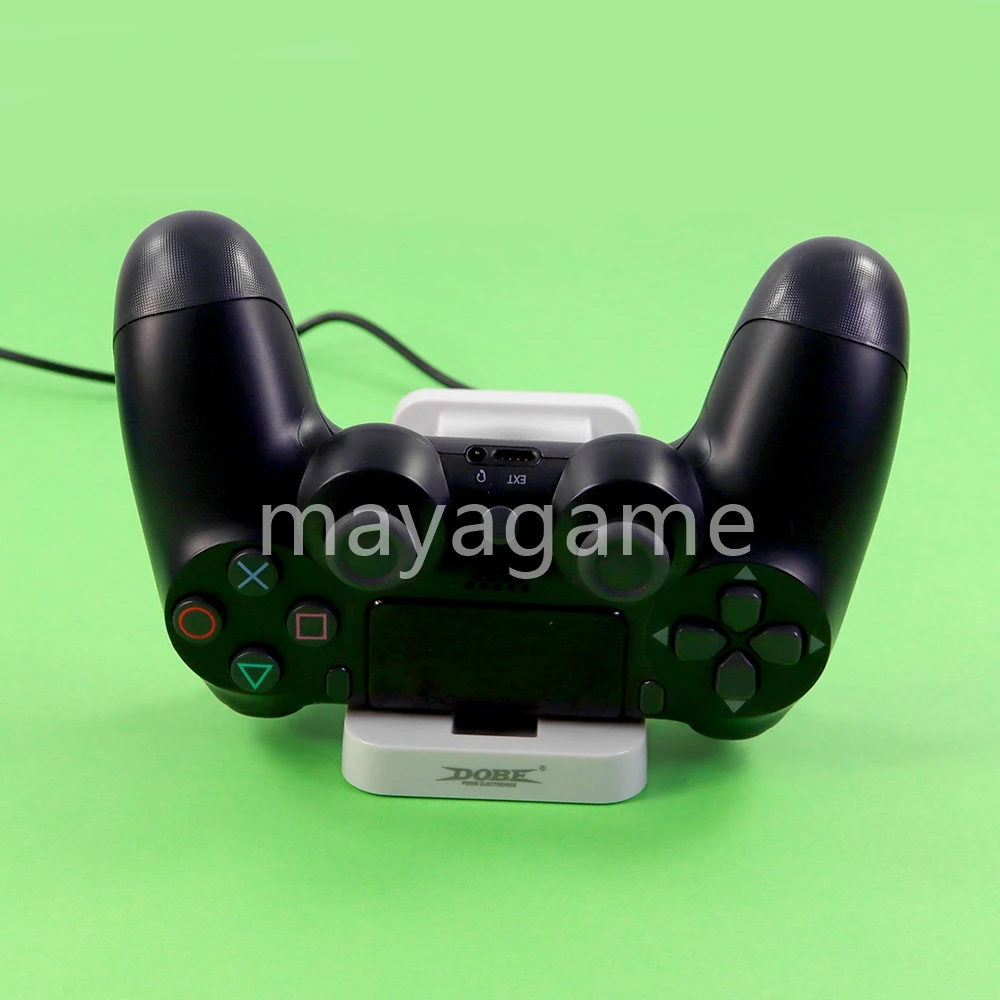 10 stücke Für PS4 Dual USB Lade Dock Station Stehen Ladegerät Game Controller Griff Mit Kabel