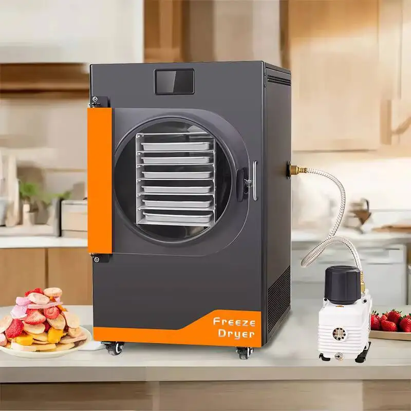 

Factory Price 10Kg Small Health Pet Food Lyophilizer Hine Home Freeze Dryer For Fruit Vegetable