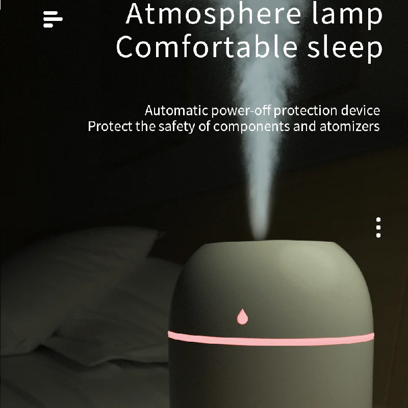 Xiaomi Youpin nemlendirici Mini aromaterapi difüzörler ultrasonik Aroma difüzör USB uçucu yağ Atomizer hava arındırmak ev yeni