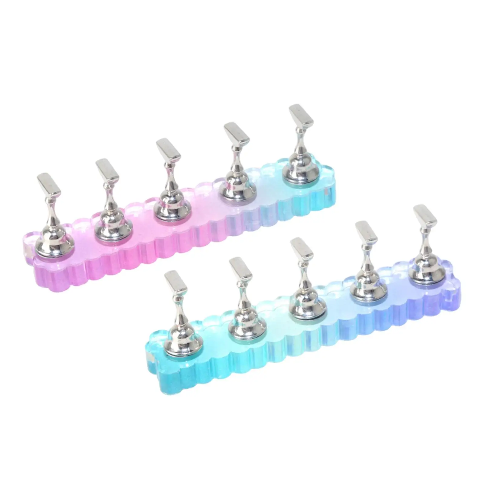 Art Practice Stand Nail Showing Shelf Salon Equipment Portable Nail Art Tool Nail Tip Art Display Holder Nail Tips Holder