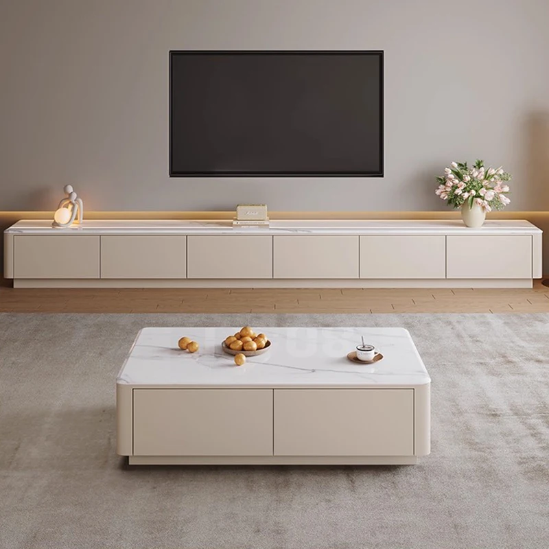 

Storage Organizer Tv Table Living Room Mobile Modern Luxury Display Drawers Wood Tv Stands Designer Muebles Trendy Furniture