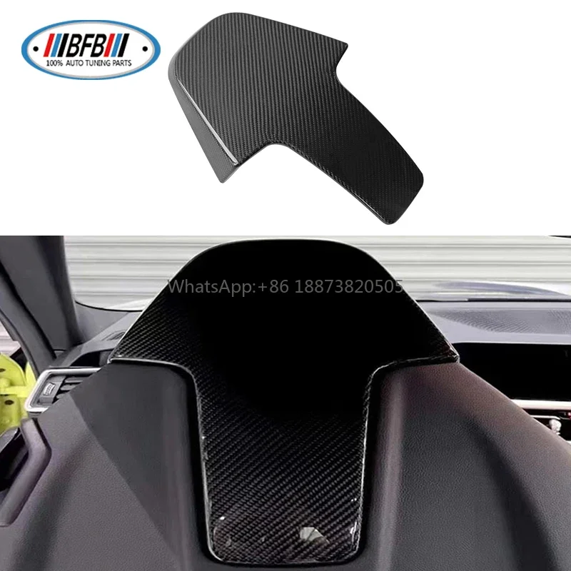 BFB For BMW G80 M3 G82 G83 M4 2020+ Real Dry Carbon Fiber Seat Back Cover Head Interior Decoration Trim