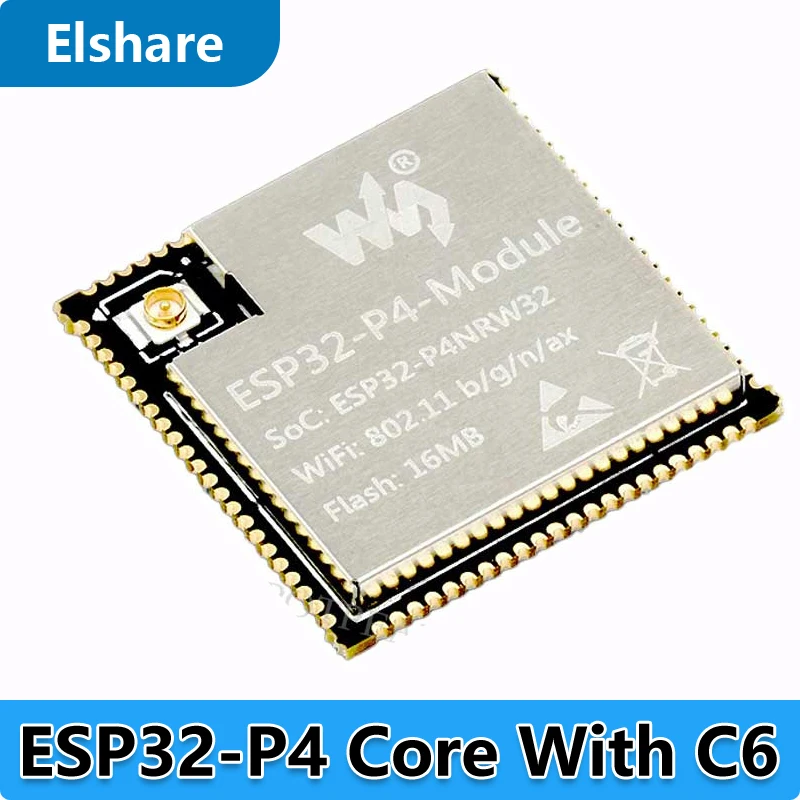 

Основная плата модуля ESP32-P4 PSRAM 32 МБ N16R32 Встроенная ESP32-C6 Flash 16 МБ