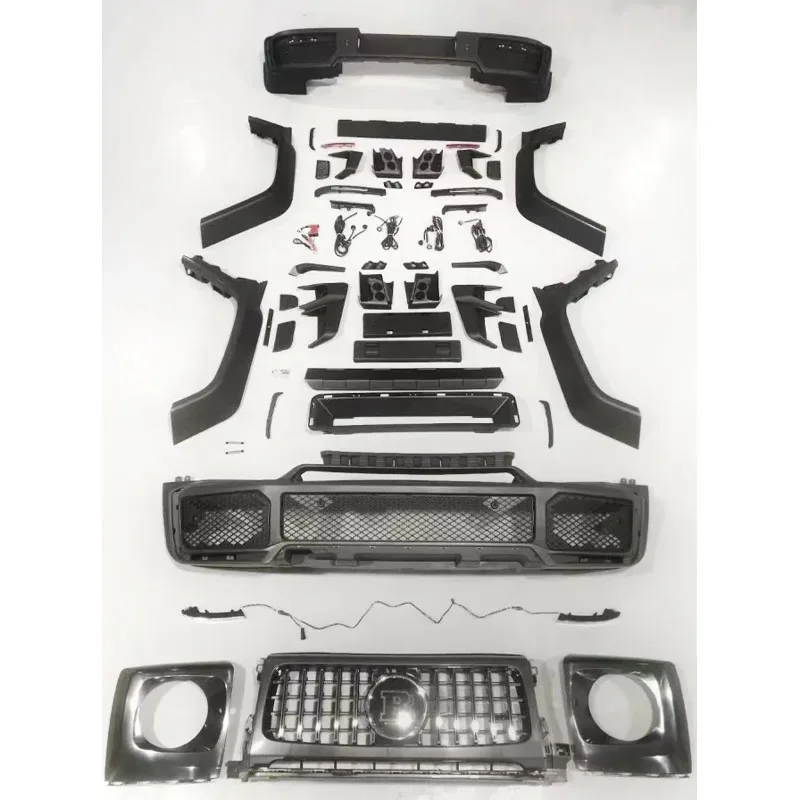 

Новейший новый комплект внешнего кузова Upgr Class G Wagon для G550 G350 W463, модифицированные аксессуары, полный комплект в стиле B