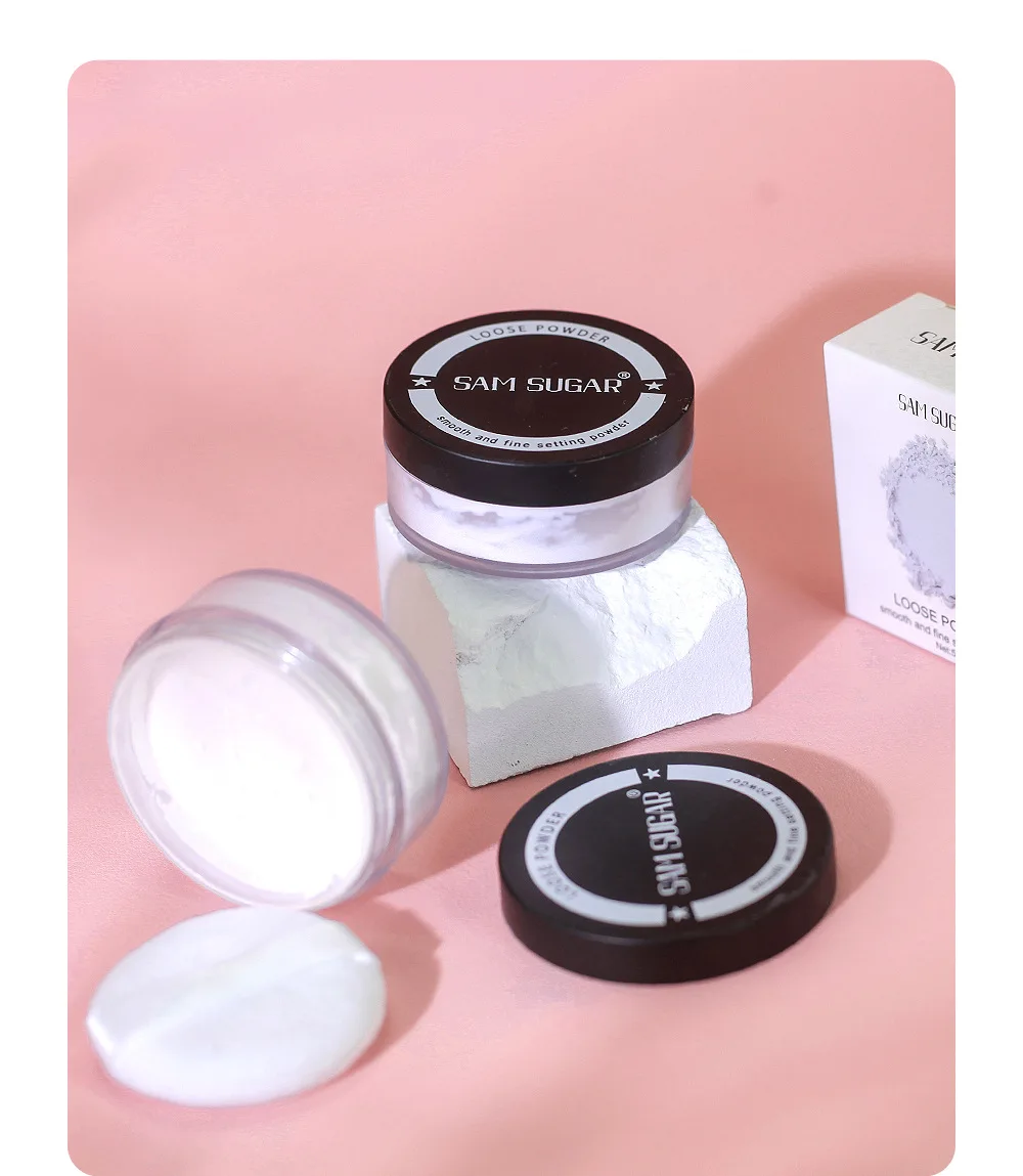 SAM SUGAR Mineral Setting Powder Permanent Concealer Oil Control Waterproof and Sweat Resistant Mineral Powder