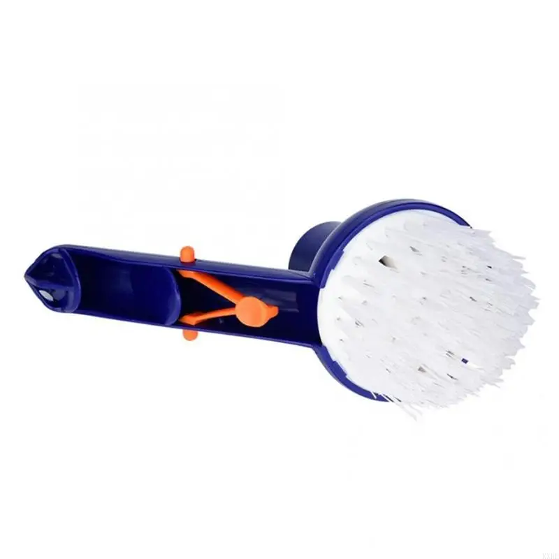 Multifuntional Pool Cleaning Tool Ergonomic Pool Cleaning Brush Suitable for Home Public and Fitness Center Pools KXRE