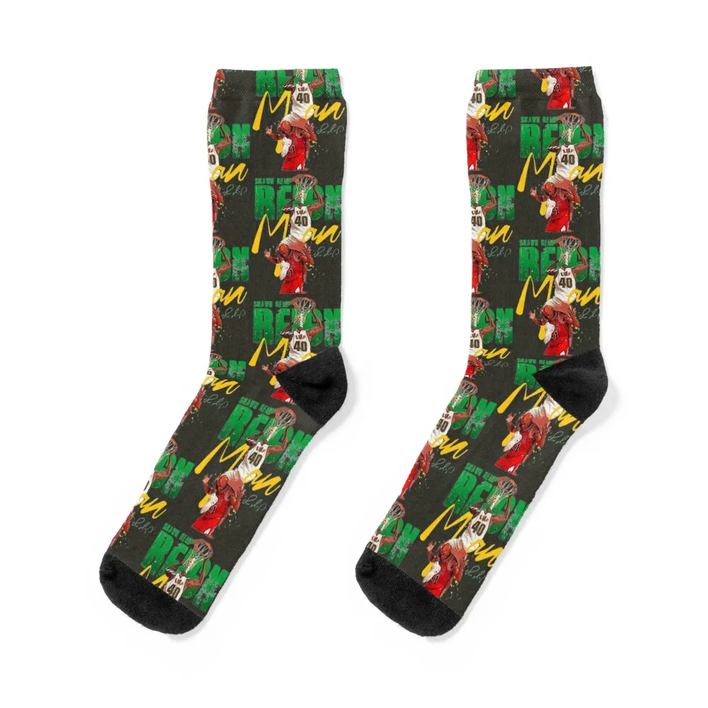 

Shawn Kemp Socks Wholesale halloween floral Run Woman Socks Men's