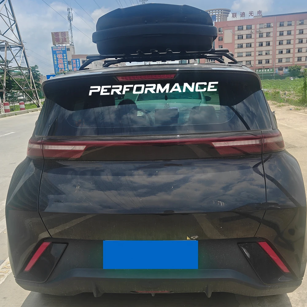 1PC Vinyl DIY Wraps Decoration Car Front Windshield Sticker Graphics Performance Windscreen Decor Decal Auto Tuning Accessories