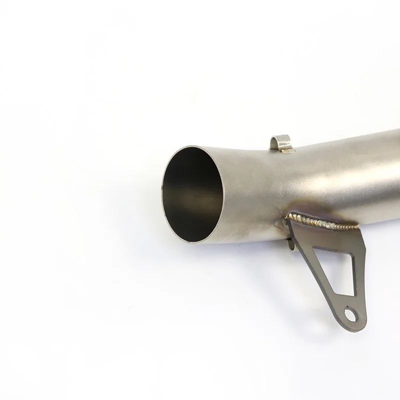 BDJ S1000RR 2016 Motorcycle Slip On Middle Exhaust Link Pipe Adapter Connector Exhaust Mid Pipe For BMW S1000 RR 2009-2016