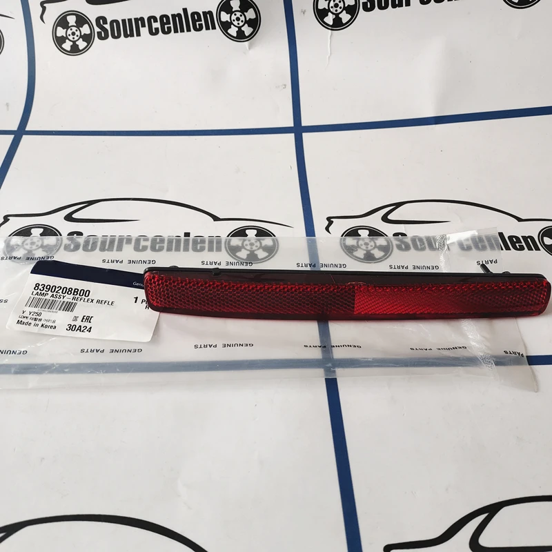 Original 8390108B00 8390208B00 FOR Ssangyong 2006-11 Rexton Kyron Rear Bumper Reflector Assy OEM 83901-08B00 83902-08B00