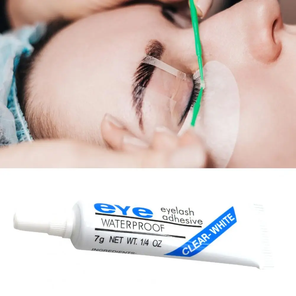 Precise False Lash Application Glue High-quality 7g Eyelash Glue with Great Stickiness Safe Anti-allergy Formula for Eyelash