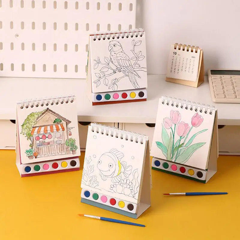 Creative Watercolor Painting Book for Kids Graffiti Drawing Picture Children DIY Toys For Travel Airplane Activities