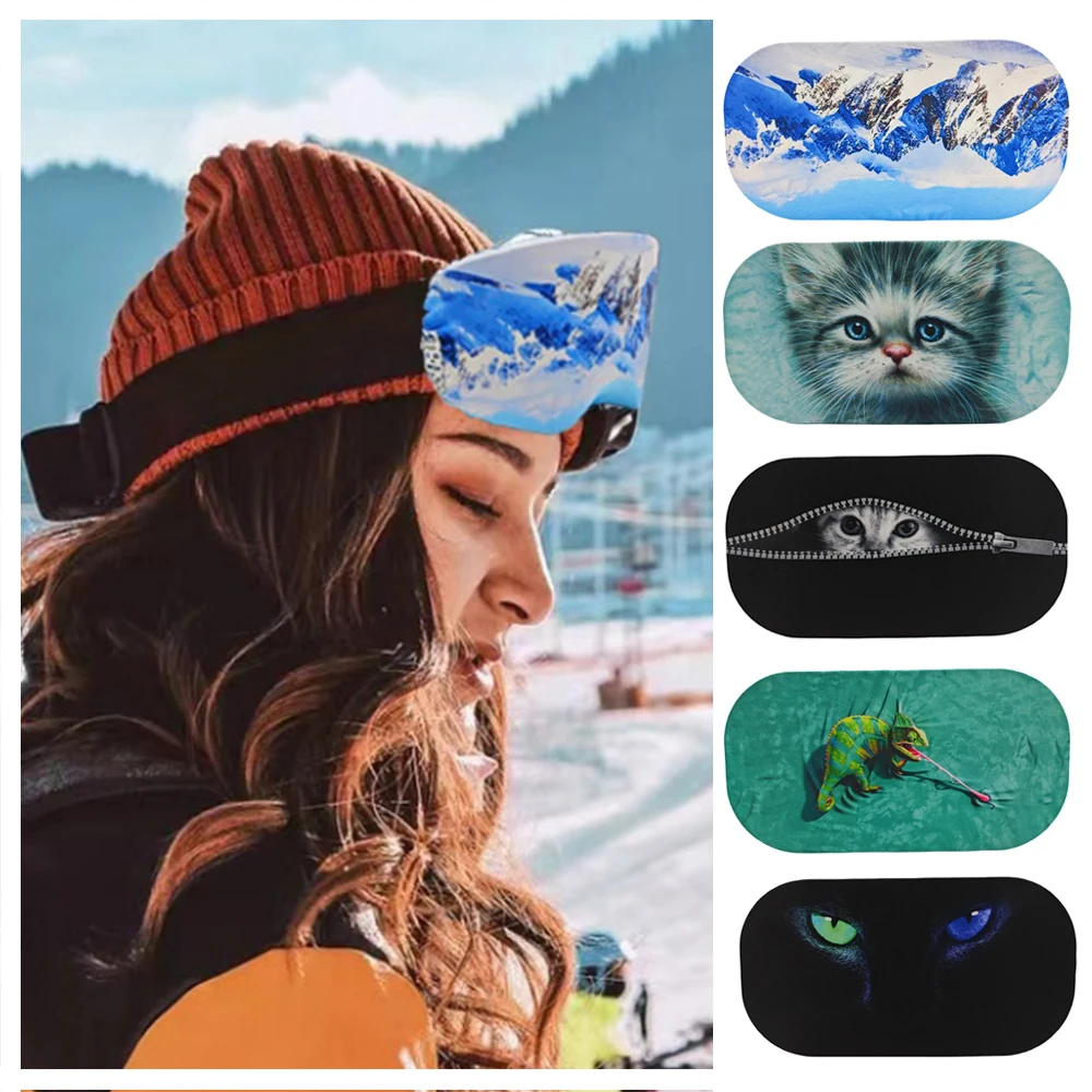 

Ski Equipment Ski Glasses Cover Sled Sports Glasses Protection Cover Personalized Eyeglass Cover Lightweight Multiple Choice New